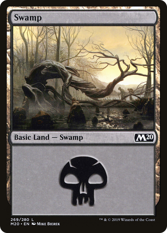 {B}[M20 269] Swamp (269) [Core Set 2020]
