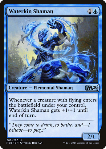{C} Waterkin Shaman [Core Set 2020][M20 288]