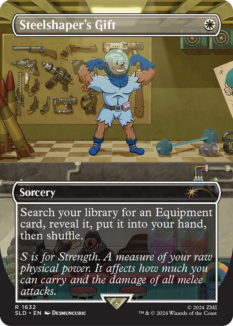 {R} Steelshaper's Gift (Rainbow Foil) [Secret Lair Drop Series][RBF SLD 1632]