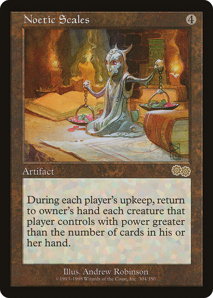 {R} Noetic Scales [Urza's Saga][USG 304] - Misty Mountain Games