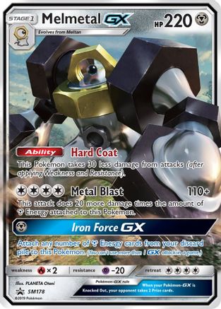 [PKM] Melmetal GX (SM178) [Sun & Moon: Black Star Promos]