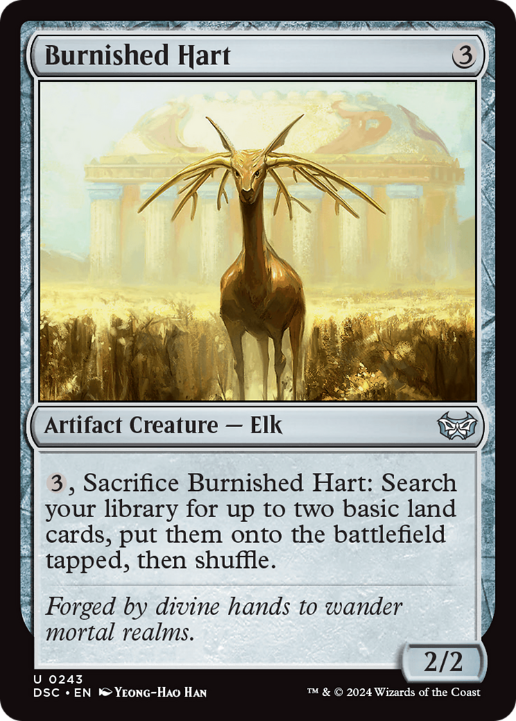 {C} Burnished Hart [Duskmourn: House of Horror Commander][DSC 243]