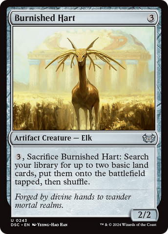{C} Burnished Hart [Duskmourn: House of Horror Commander][DSC 243]
