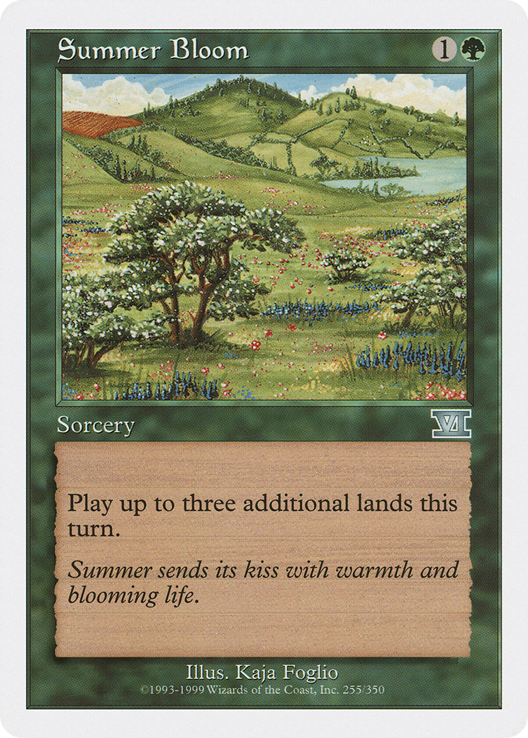 {C} Summer Bloom [Classic Sixth Edition][6ED 255] - Misty Mountain Games