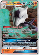 [PKM-R] Alolan Marowak GX (SM187) [Sun & Moon: Black Star Promos]