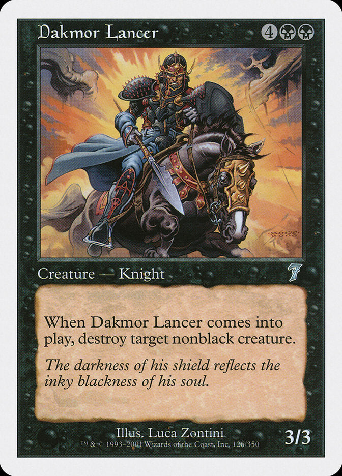 {C} Dakmor Lancer [Seventh Edition][7ED 126]