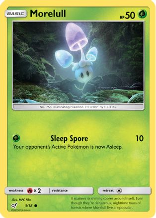 [PKM-C] Morelull (3/18) [Sun & Moon: Detective Pikachu]