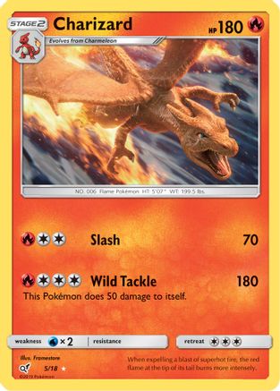 [PKM] Charizard (5/18) [Sun & Moon: Detective Pikachu]