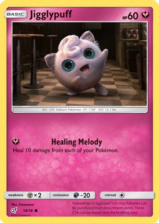 [PKM] Jigglypuff (14/18) [Sun & Moon: Detective Pikachu]