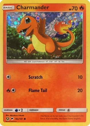 [PKM] Charmander (18a/147) (General Mills Cereal Foil) [Alternate Art Promos]