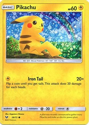 [PKM] Pikachu (28/73) (General Mills Promo) [Miscellaneous Cards & Products]