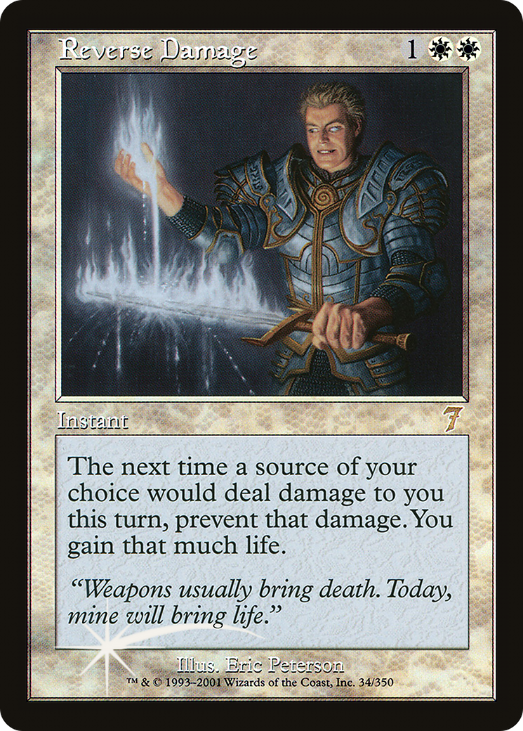 {R} Reverse Damage [Seventh Edition][7ED 034]