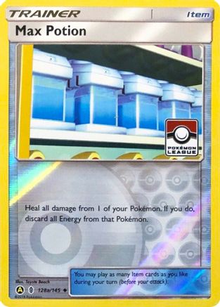 [PKM] Max Potion (128a/145) (League Promo) [Sun & Moon: Guardians Rising]
