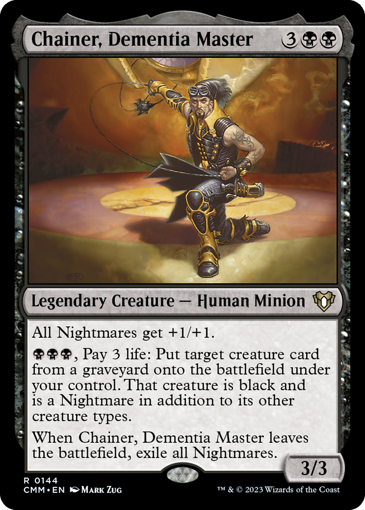 {R} Chainer, Dementia Master [Commander Masters][CMM 144]