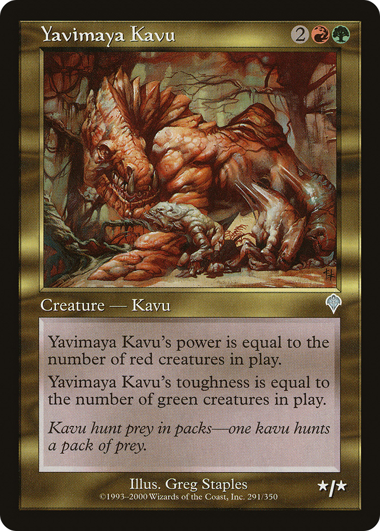{C} Yavimaya Kavu [Invasion][INV 291] - Misty Mountain Games