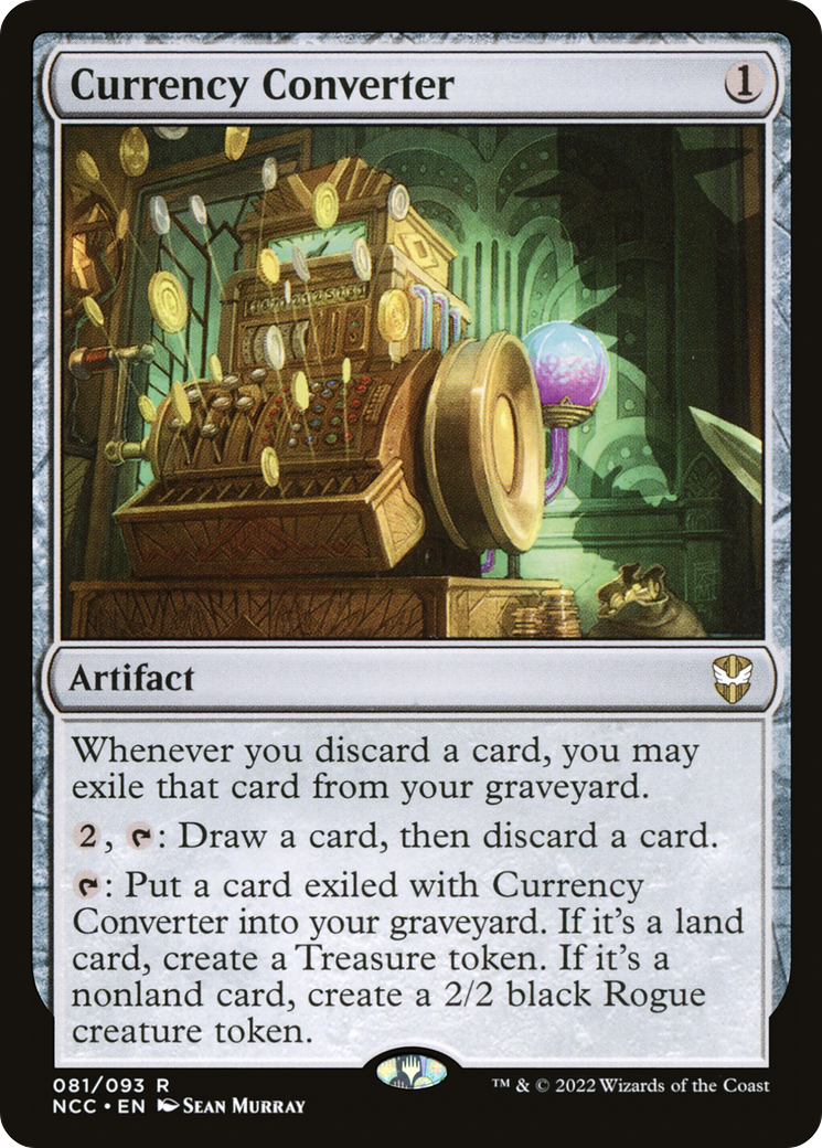 {R} Currency Converter [Streets of New Capenna Commander][NCC 081]
