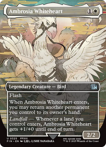 {@C} Ambrosia Whiteheart (Borderless) [FINAL FANTASY][FIN 325]