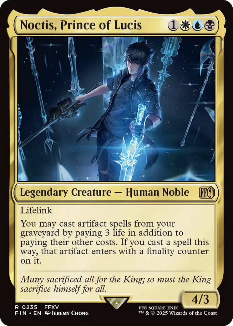 {@@FIN R} Noctis, Prince of Lucis [FINAL FANTASY][FIN 235]