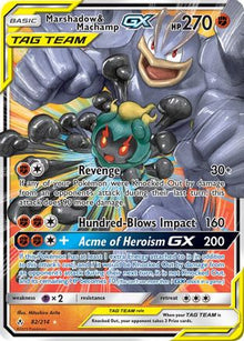 [PKM] Marshadow & Machamp GX (82/214) [Sun & Moon: Unbroken Bonds]