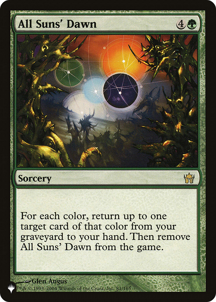 All Suns' Dawn [LIST 5DN-81]