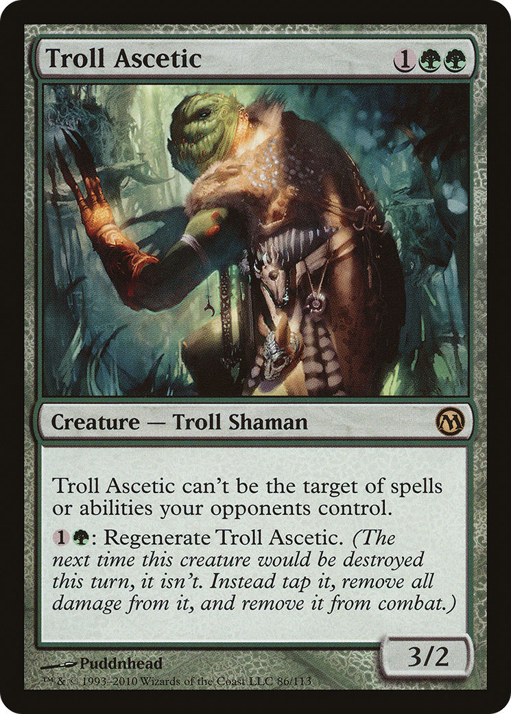 {R} Troll Ascetic [Duels of the Planeswalkers][DPA 086] - Misty Mountain Games