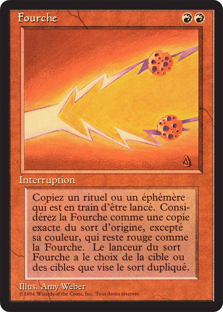 {F} Fork [Foreign Black Border][FBB 3ED 153]