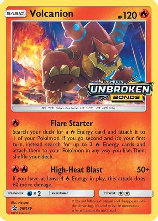 [PKM] Volcanion (SM179) [Sun & Moon: Black Star Promos]