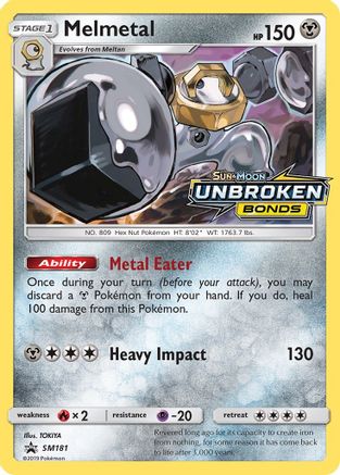 [PKM] Melmetal (SM181) [Sun & Moon: Black Star Promos]