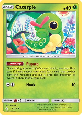 [PKM] Caterpie (2/214) [Sun & Moon: Unbroken Bonds]
