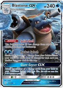 [PKM] Blastoise GX (35/214) [Sun & Moon: Unbroken Bonds]