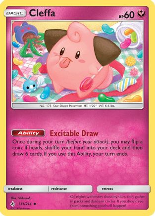 [PKM-C] Cleffa (131/214) [Sun & Moon: Unbroken Bonds]