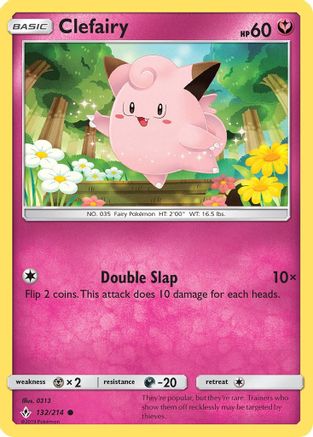 [PKM] Clefairy (132/214) [Sun & Moon: Unbroken Bonds]