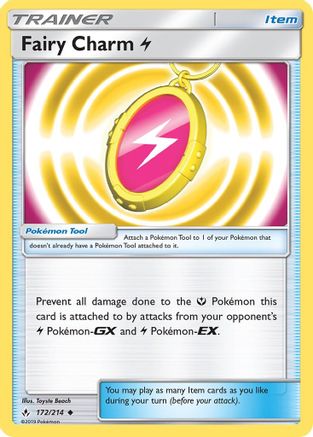 [PKM] Fairy Charm Lightning (172/214) [Sun & Moon: Unbroken Bonds]