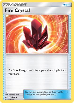 [TR] Fire Crystal (173/214) [Sun & Moon: Unbroken Bonds]
