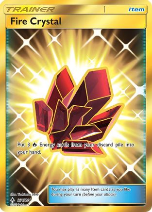 [TR] Fire Crystal (231/214) [Sun & Moon: Unbroken Bonds]