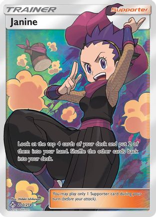 [PKM] Janine (210/214) [Sun & Moon: Unbroken Bonds]