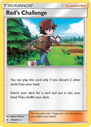[PKM] Red's Challenge (184/214) [Sun & Moon: Unbroken Bonds]