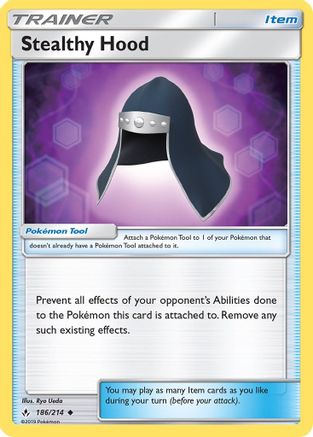 [PKM] Stealthy Hood (186/214) [Sun & Moon: Unbroken Bonds]