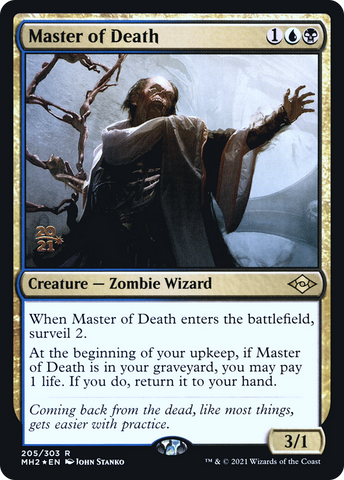 {R} Master of Death [Modern Horizons 2 Prerelease Promos][PR MH2 205]
