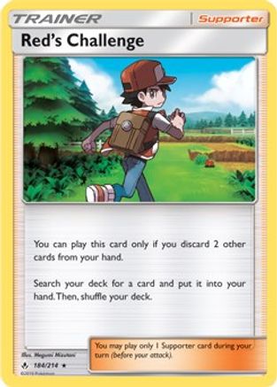 [PKM] Red's Challenge (184/214) (Theme Deck Exclusive) [Sun & Moon: Unbroken Bonds]