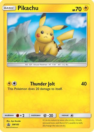 [PKM] Pikachu (SM183) [Sun & Moon: Black Star Promos]