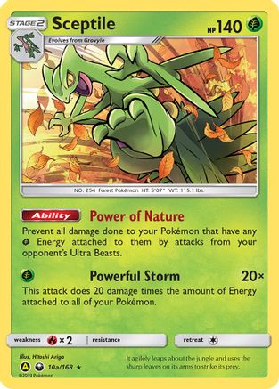 [PKM] Sceptile (10a/168) [Alternate Art Promos]