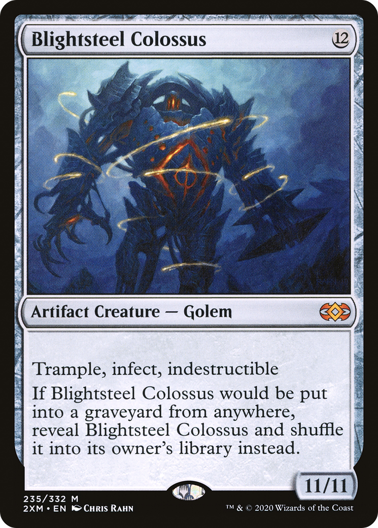 {R} Blightsteel Colossus [Double Masters][2XM 235]