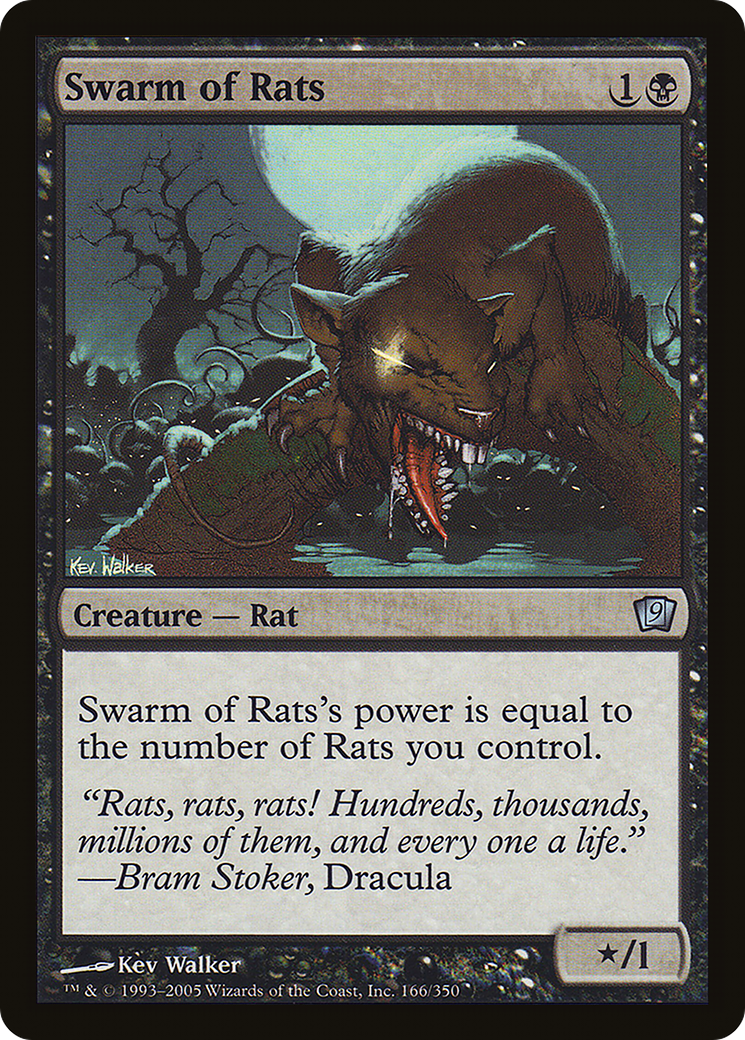 {C} Swarm of Rats [Ninth Edition][9ED 166]
