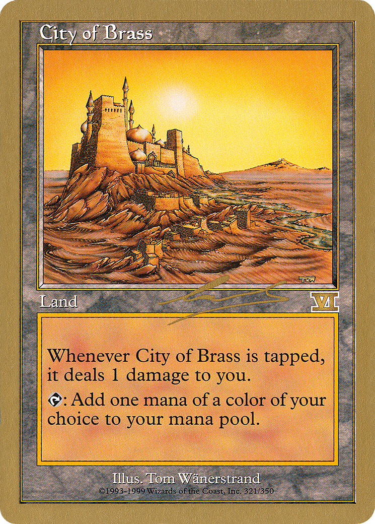 {R} City of Brass (Nicolas Labarre) [World Championship Decks 2000][GB WC00 NL321]
