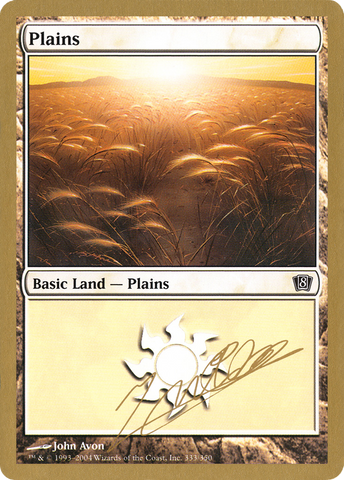 {B}[GB WC04 JN333] Plains (jn333) (Julien Nuijten) [World Championship Decks 2004]