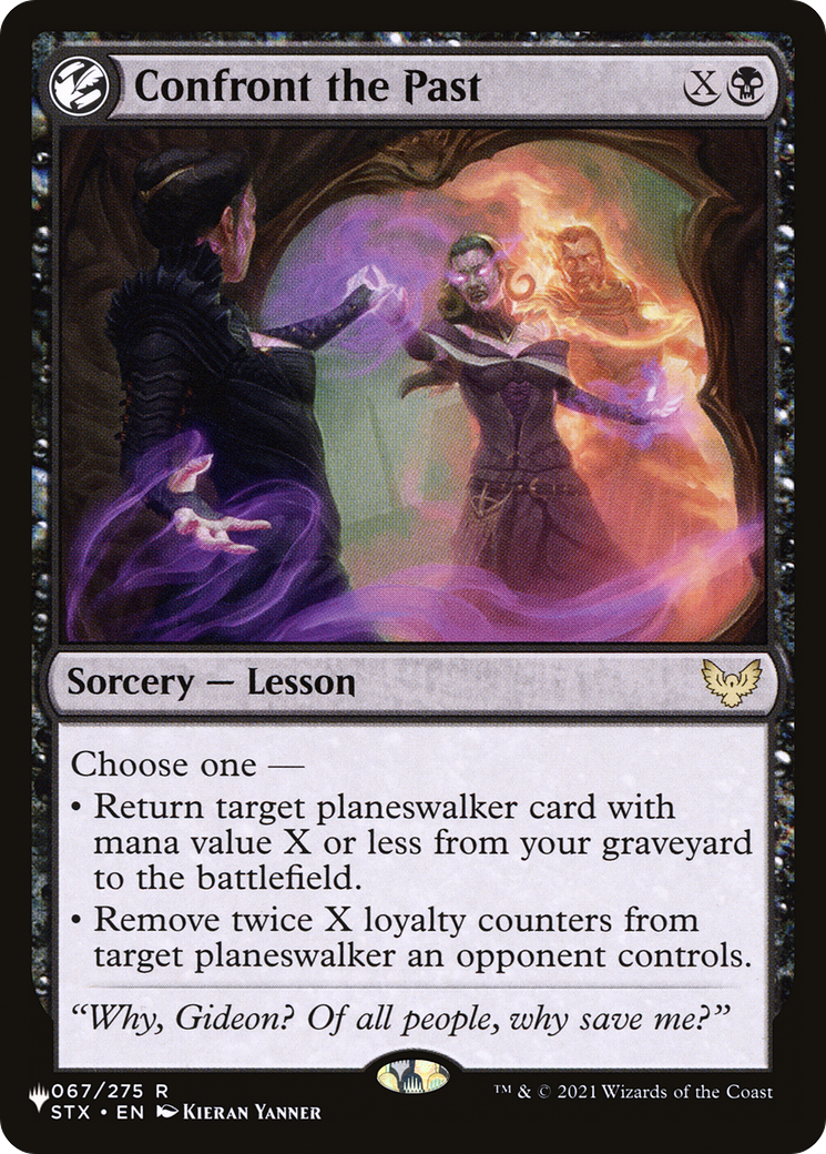 Confront the Past [LIST 067/275] : (lesson)