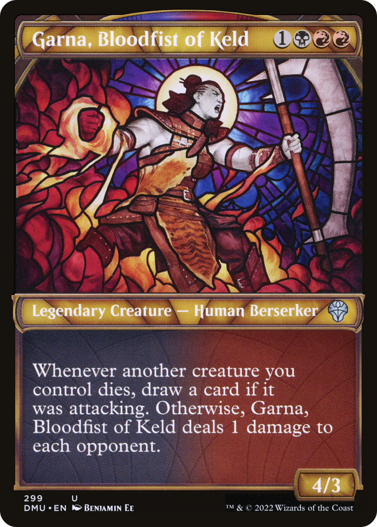 {C} Garna, Bloodfist of Keld (Showcase) [Dominaria United][DMU 299]