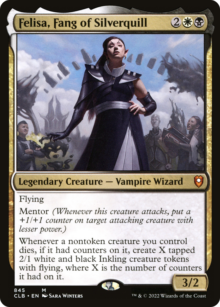 {R} Felisa, Fang of Silverquill [Commander Legends: Battle for Baldur's Gate][CLB 845]