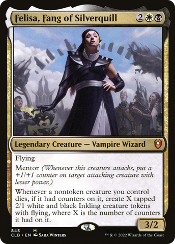 {R} Felisa, Fang of Silverquill [Commander Legends: Battle for Baldur's Gate][CLB 845]